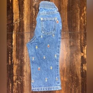 Toddler Embroidered Jeans